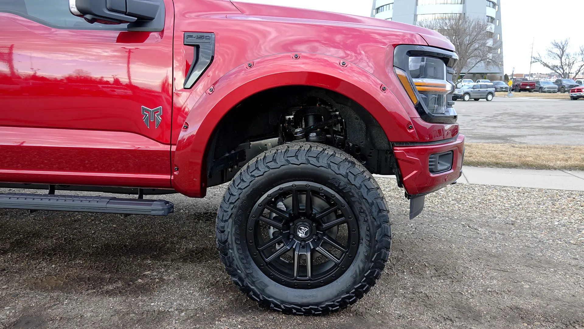 F-150 Red Side Profile